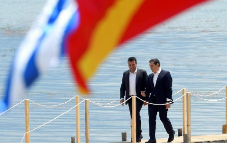 Greek PM to visit North Macedonia in afterglow of name deal