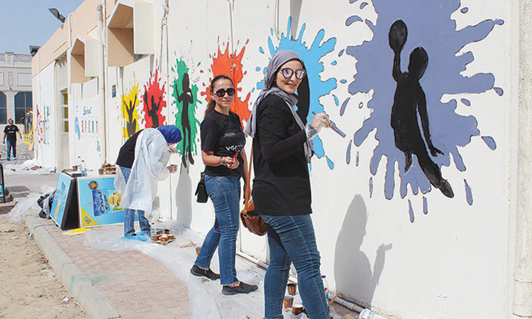 Dubai Cares gives beautiful facelift to Sharjah school