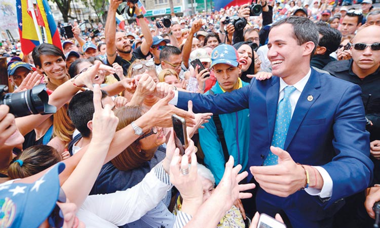 Guaido calls for biggest  rally in history on May 1