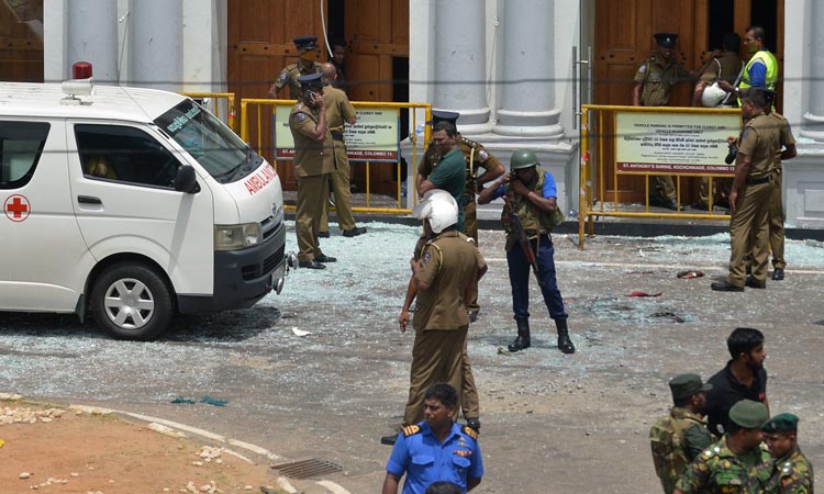 Dastardly attack in Sri Lanka