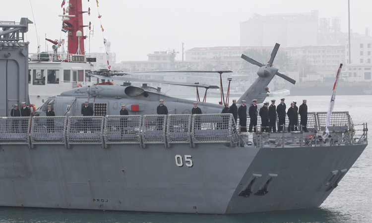 Australian, Indian warships arrive in China for naval parade