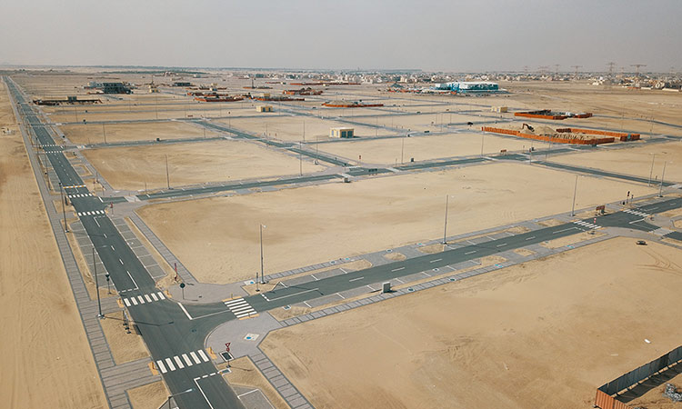 Work on Mohamed Bin Zayed City Z35 roads over