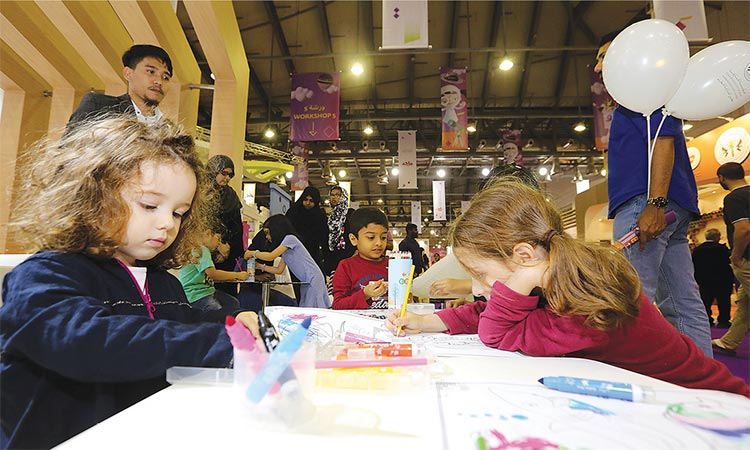 Children ‘Read, Imagine, Draw’ at Sharjah festival