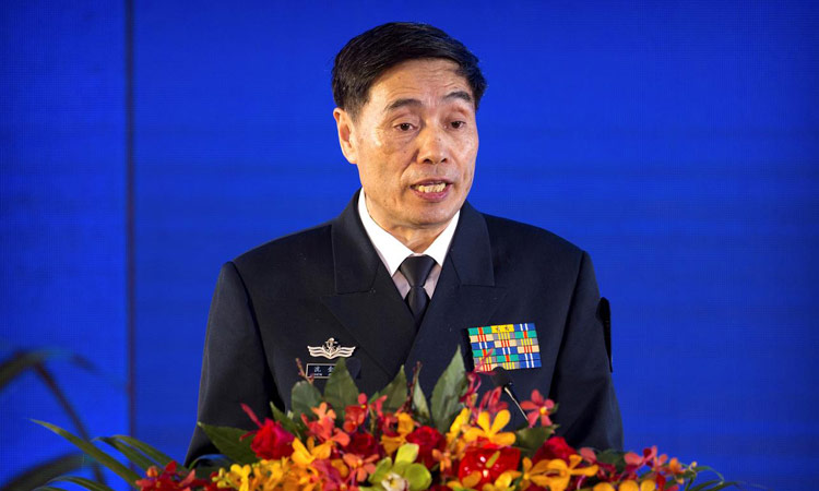 China navy chief takes dig at US freedom of navigation patrols