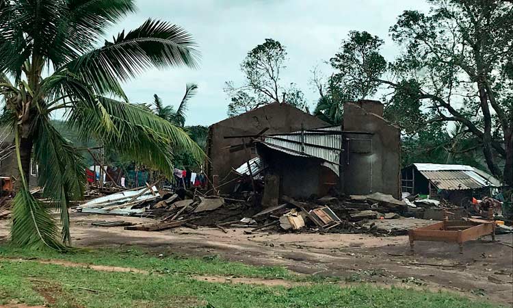 Heavy rains spark flooding fears in cyclone-hit Mozambique