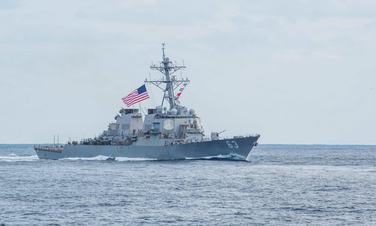 Two US Navy warships sail through strategic Taiwan Strait