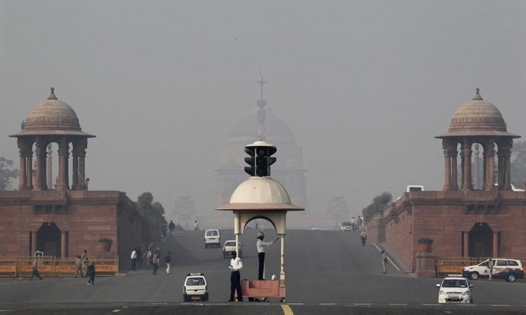 Indian capital records season’s most polluted air day