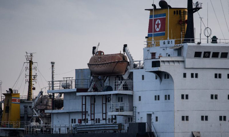 South Korean ship detained for violating UN sanctions: Seoul