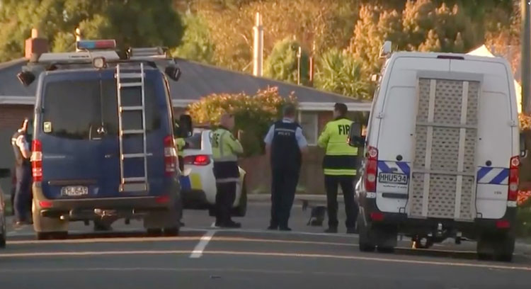 Police in Christchurch find suspected bomb, man arrested