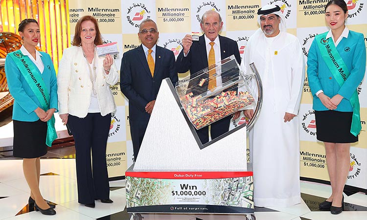 Indian student wins $1m in Dubai Duty Free raffle