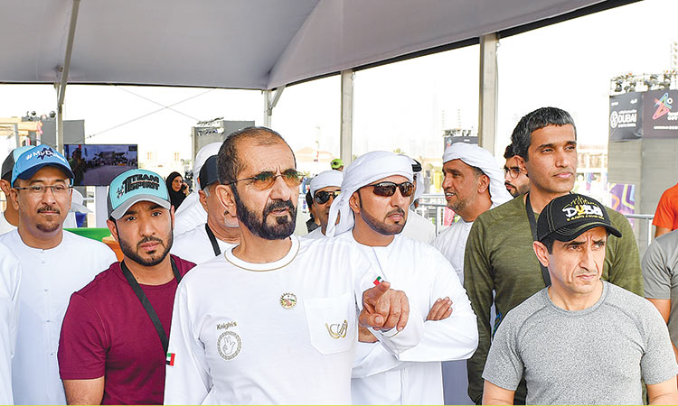 Mohammed Bin Rashid attends Gov Games 2019