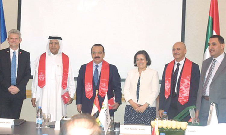 College signs MoU with French varsity