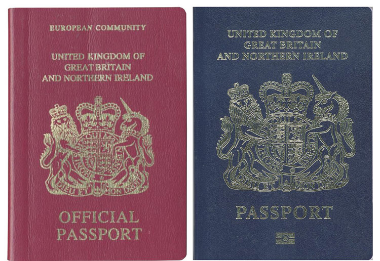 Britain issues passports without 'European Union' on cover 