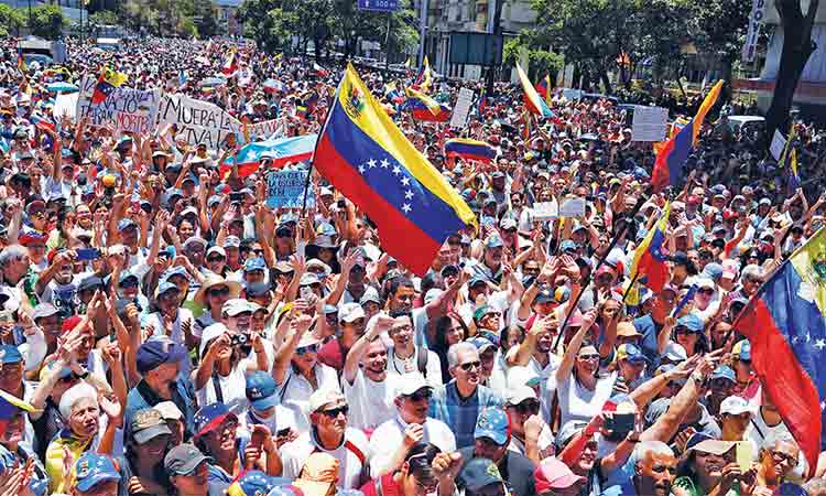 Venezuela’s protest dubbed history’s greatest escalation