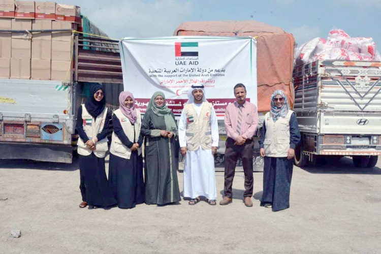 UAE provides 114,000 food parcels in Yemen’s Red Sea Coast during 2019