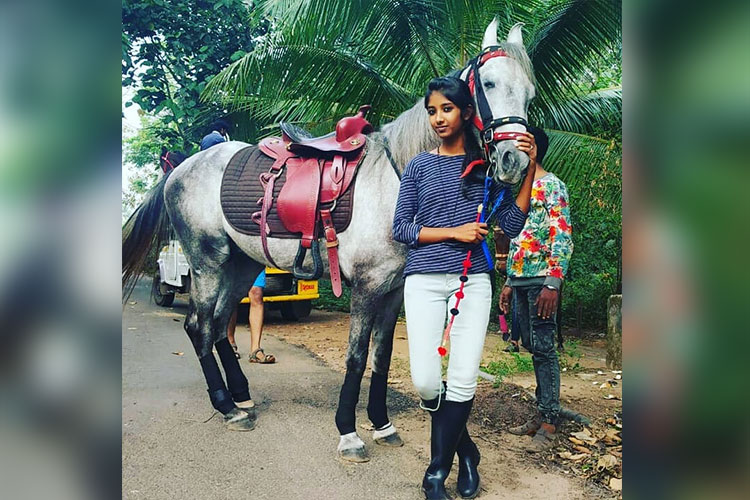 Watch how an Indian girl rides a horse to board exams 