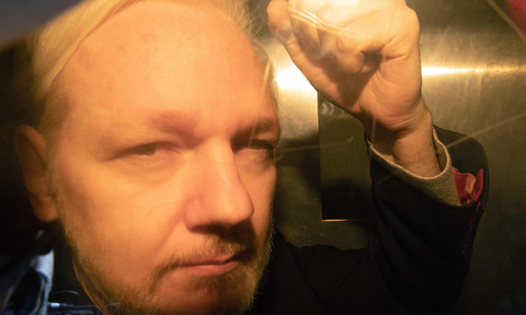 Assange jailed for 50 weeks for UK bail breach