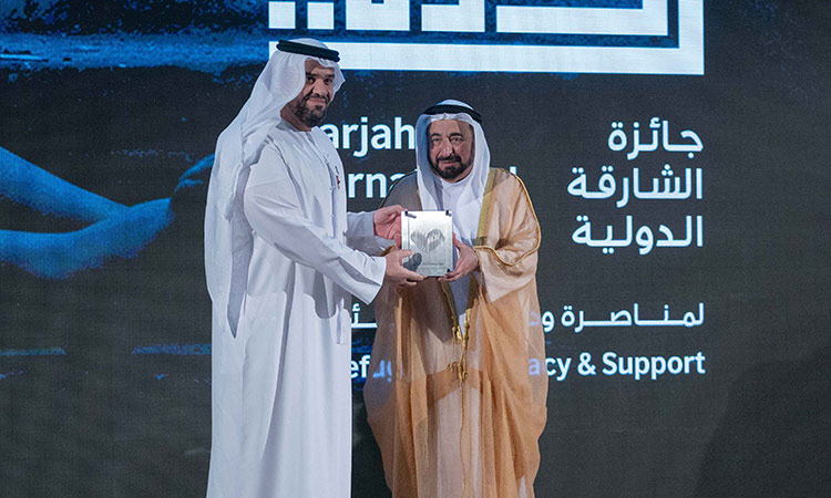 Sultan honours Emirati Singer Al Jasmi with TBHF's ambassador title