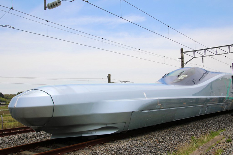 Japan tests world's fastest bullet train