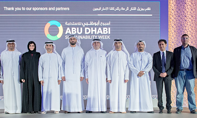 Masdar honours sponsors of AD Sustainability Week