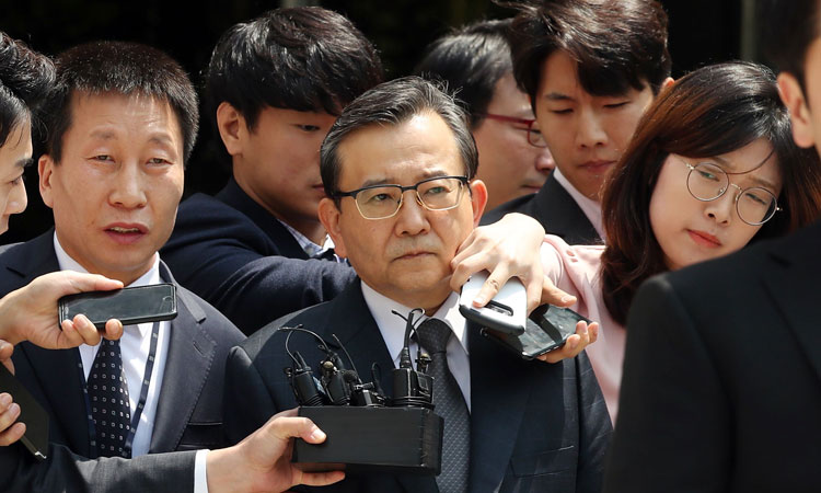 Ex-vice justice minister arrested for bribery in South Korea