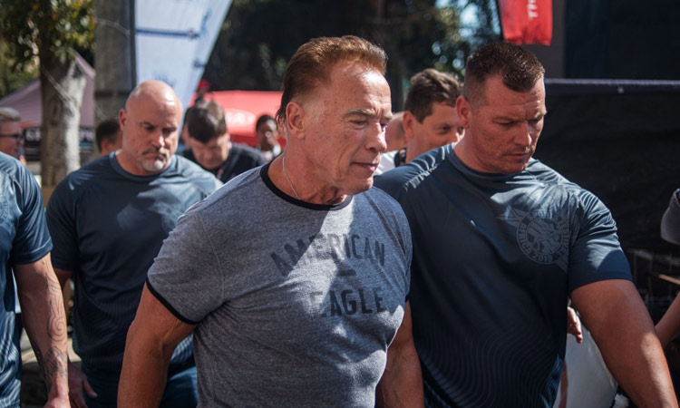 Arnold Schwarzenegger assaulted during event in South Africa but says 'nothing to worry about'