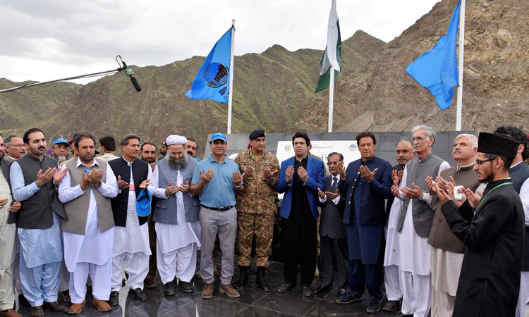 Pakistan's PM performs ground-breaking of historic Mohmand Dam