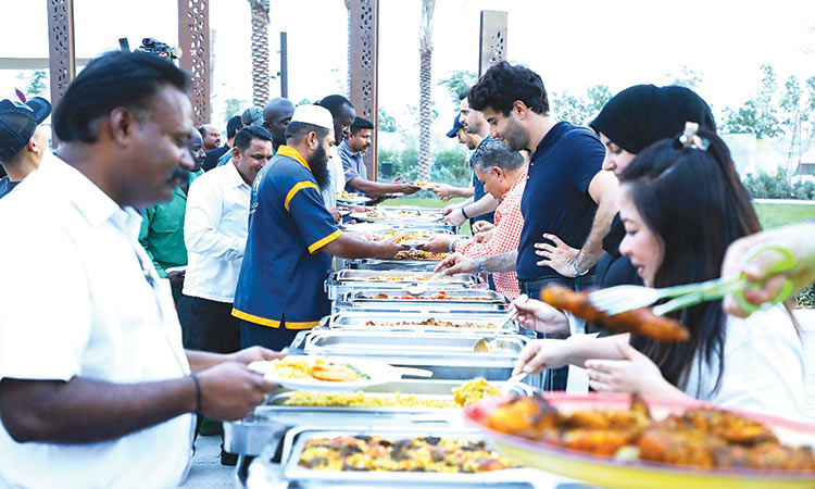 Iftar organised for community members