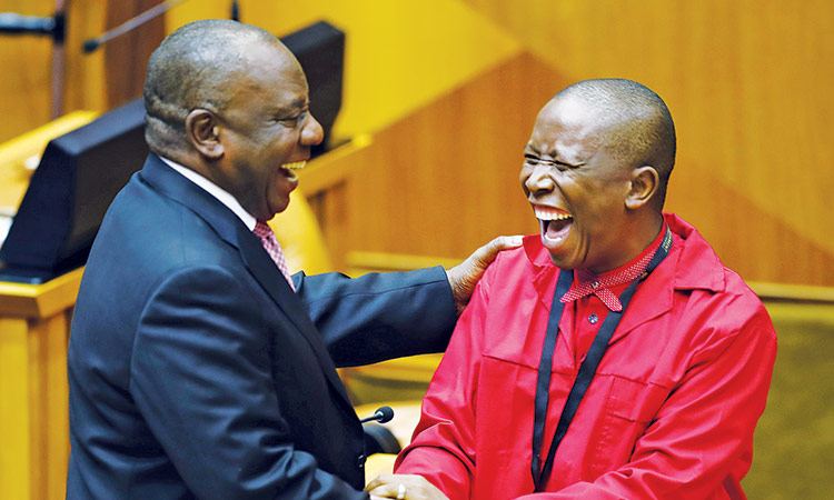 Ramaphosa is re-elected president