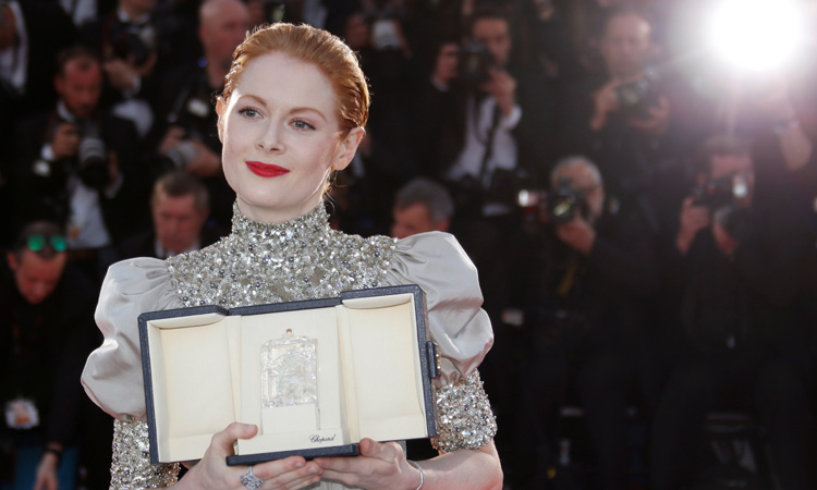 Britain's Beecham joins A-list with Cannes best actress win