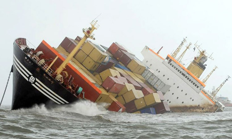 Four missing after cargo ship sinks off Japan