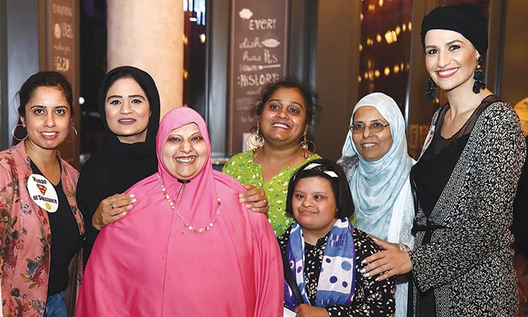 Children with special needs attend Iftar