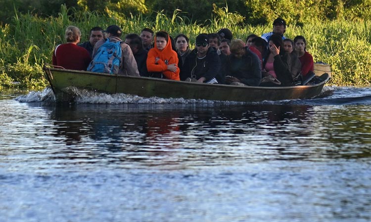 70,000 families displaced in Paraguay flooding