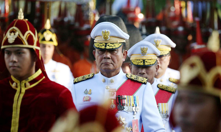 Thai parties meet to discuss deal to keep coup leader as PM