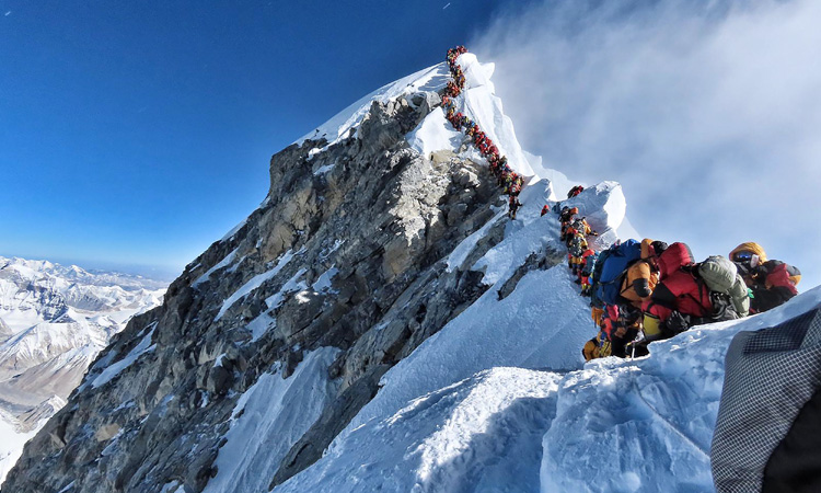 Nepali guide rescues climber from Everest death zone