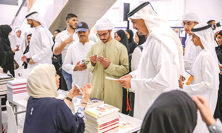 EBF displays myriad books by local authors