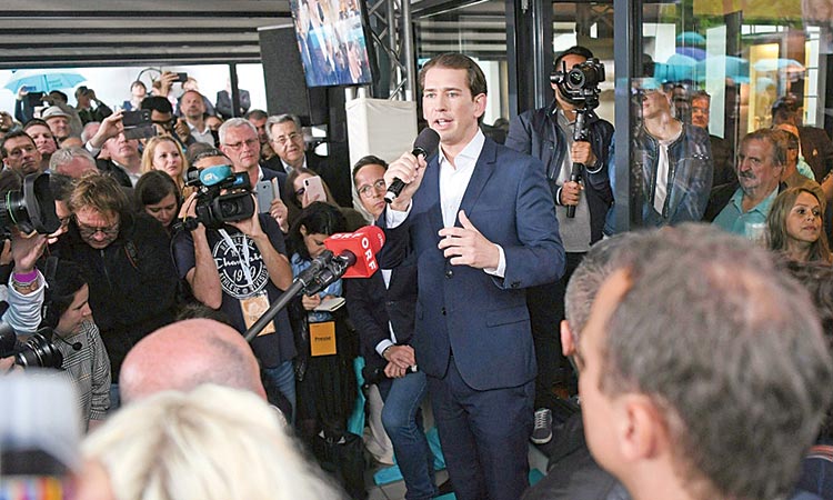 Kurz leaves office, eyes return soon