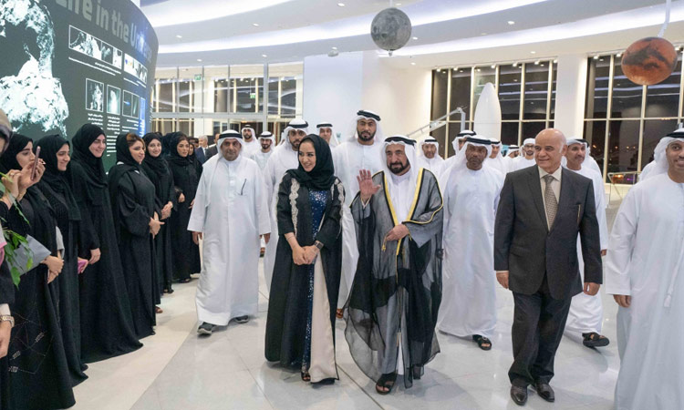 Sheikh Sultan witnesses launch of 4 astronomical projects in Sharjah