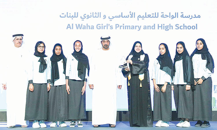 Dewa fetes Conservation Award school winners