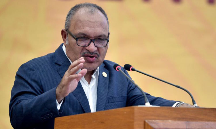 Papua New Guinea PM faces no confidence vote