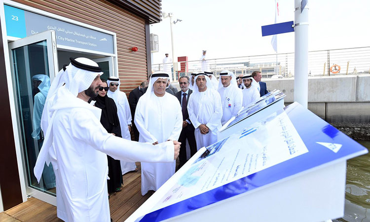 UAE's first smart floating marine station opened at Dubai Festival City