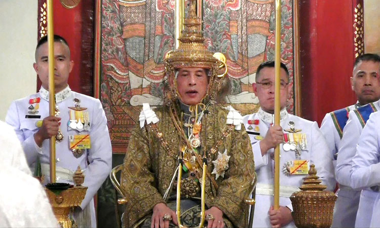 Thailand's King Vajiralongkorn crowned