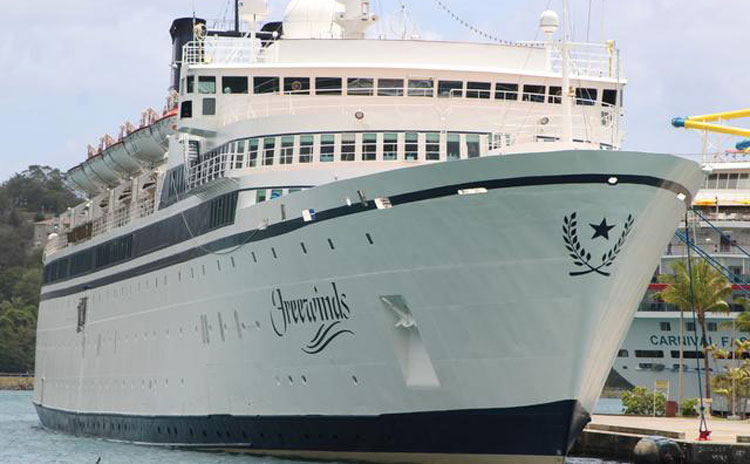 Scientology cruise ship faces renewed quarantine at home port in Curacao