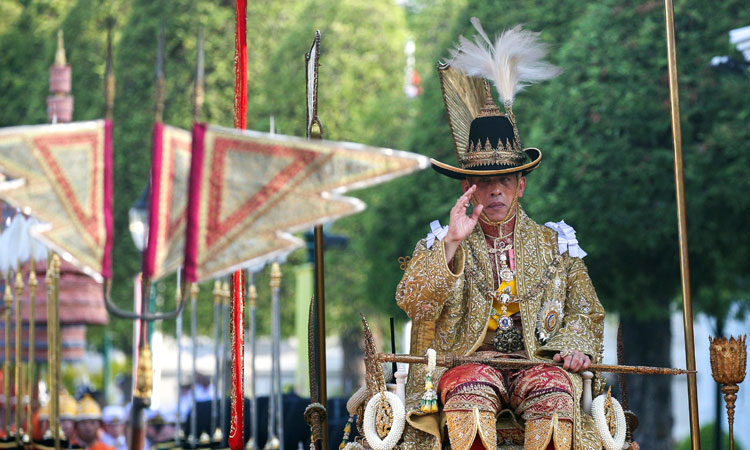 Thai king to greet subjects on final day of coronation