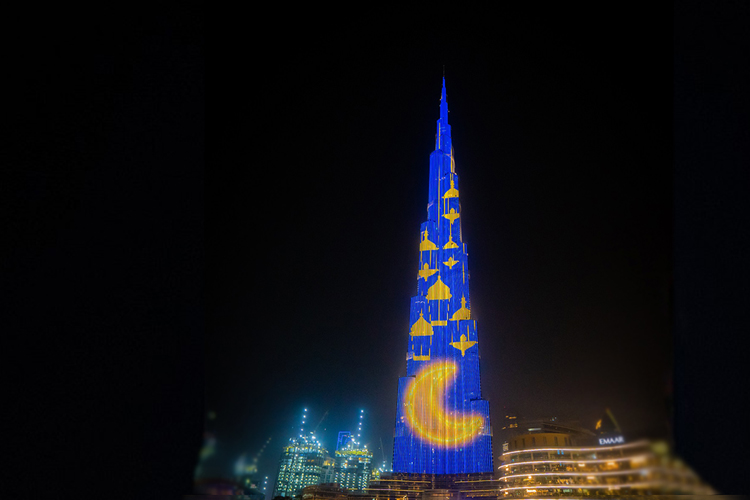 Watch LED shows at Burj Khalifa this Ramadan