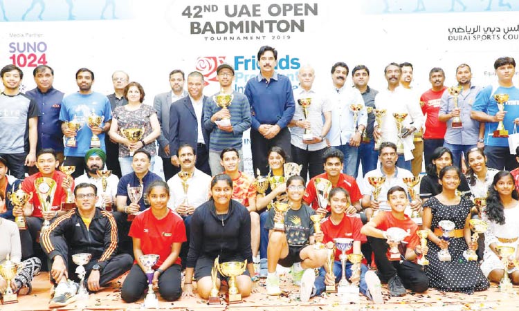 Kusuma and Crasto clinch titles at UAE Open Badminton tournament