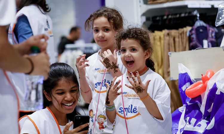 ‘Smile’ event keeps children smiling