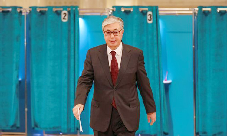 Tokayev elected Kazakh president with 71% of vote: Early results