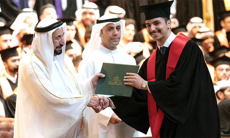 Sheikh Sultan attends UoS graduation ceremony