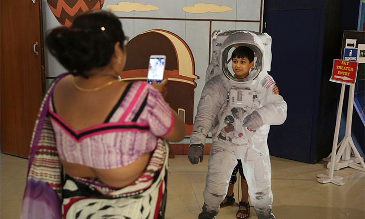 India prepares to land rover on moon in global space race